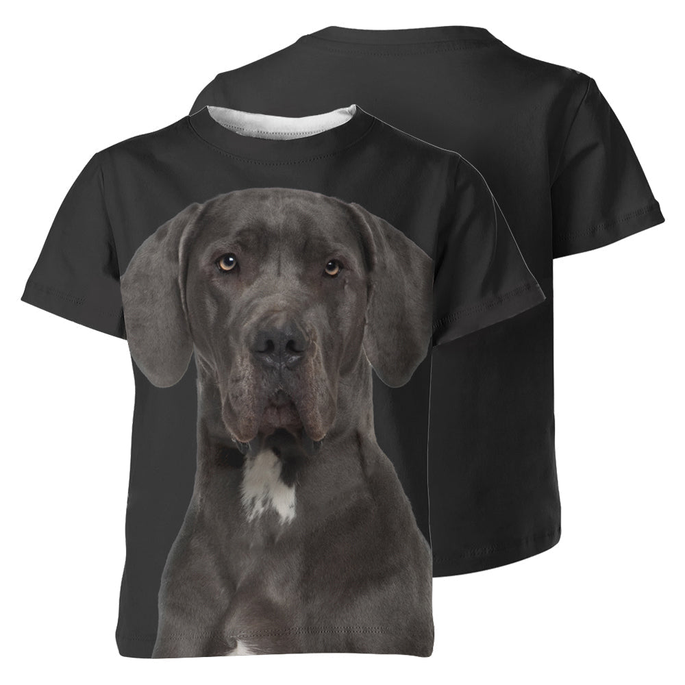 Great Dane 3D Graphic Unisex T-shirt