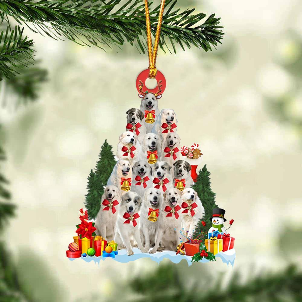 Great Pyrenees-Dog Christmas Tree Ornament