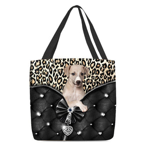 2022 New Release Greyhound All Over Printed Tote Bag