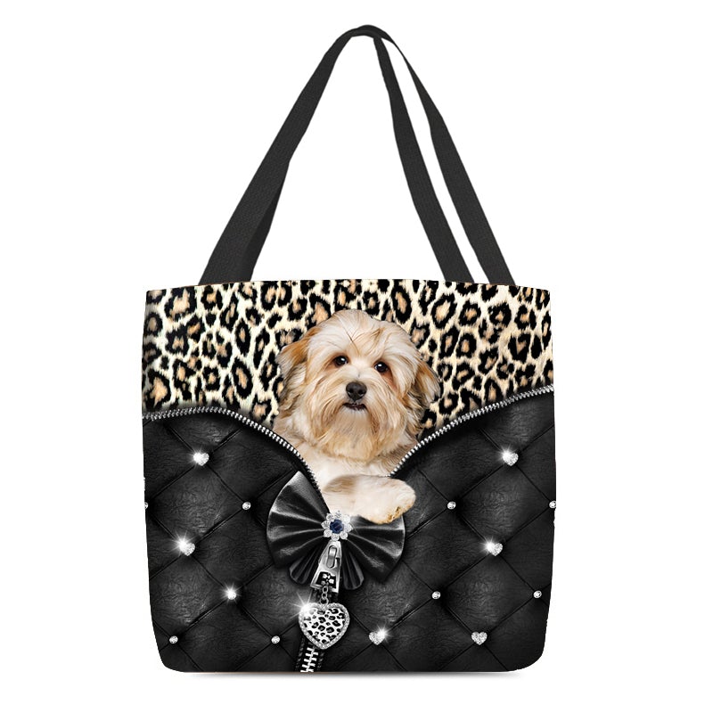 2022 New Release Havanese All Over Printed Tote Bag