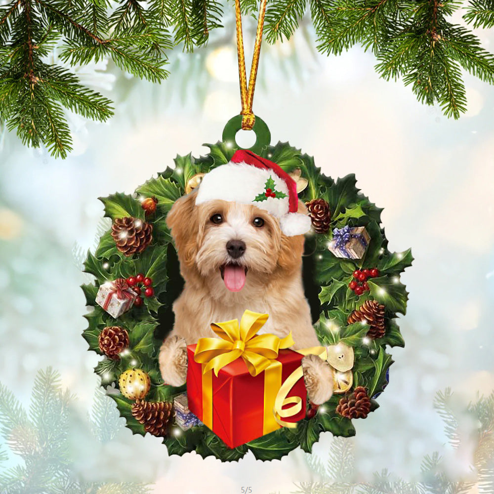 Havanese Christmas Gift Hanging Ornament