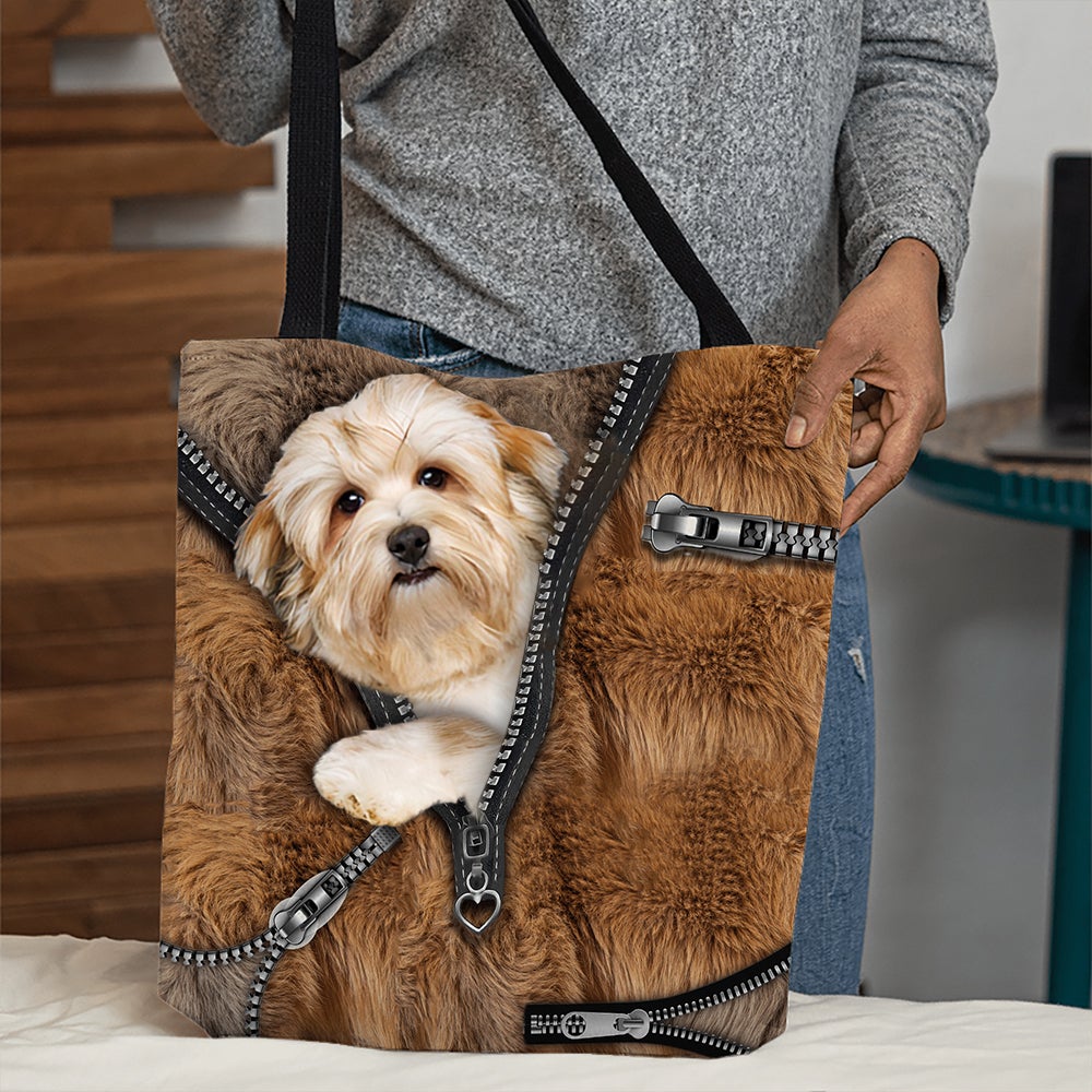 Havanese All Over Printed Tote Bag