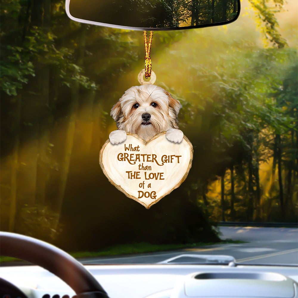 Havanese Greater Gift Car Hanging Ornament