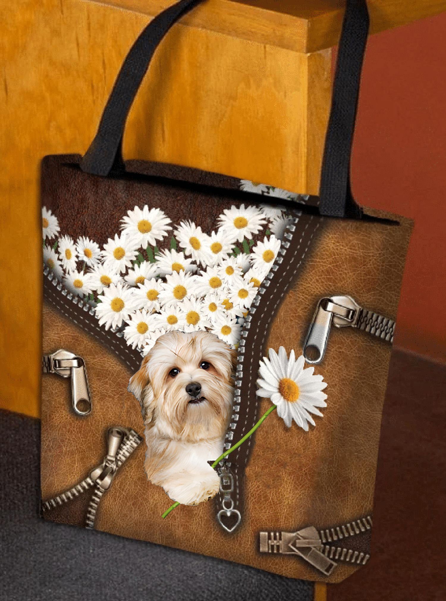 Havanese Daisy Women Tote Bag