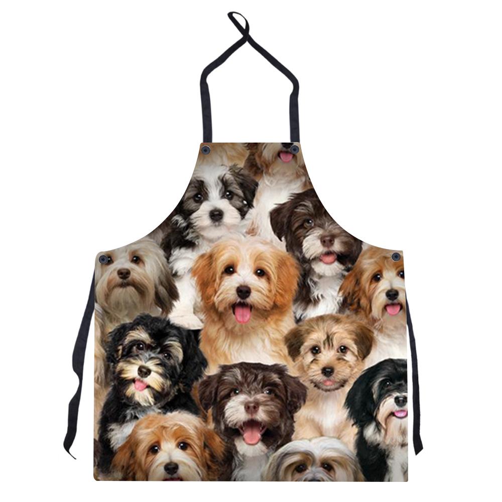 A Bunch Of Havaneses Apron/Great Gift Idea For Christmas