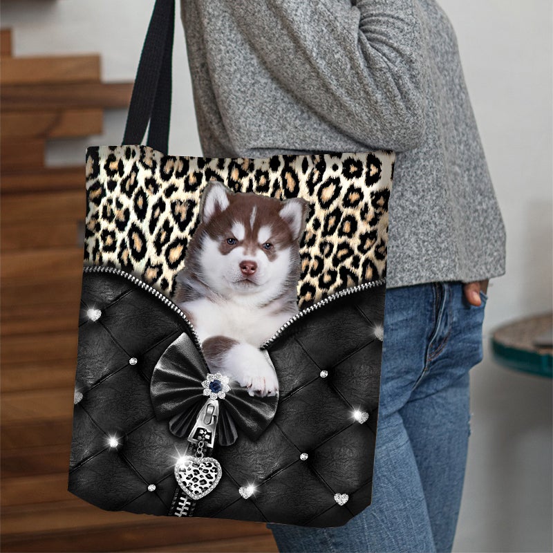 2022 New Release Husky02 All Over Printed Tote Bag