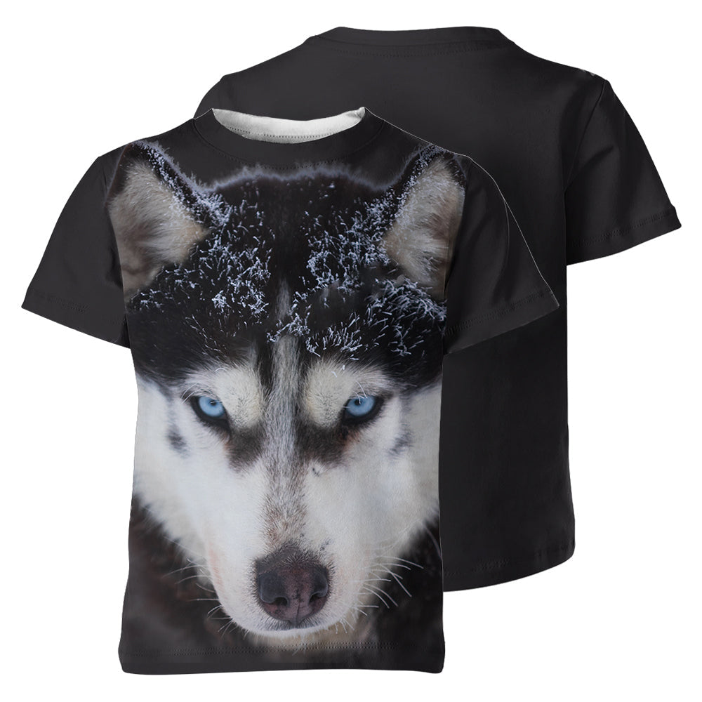 Husky 3D Graphic Unisex T-shirt