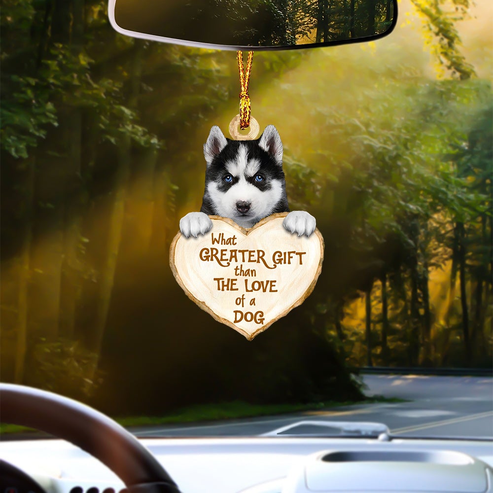 Husky Greater Gift Car Hanging Ornament