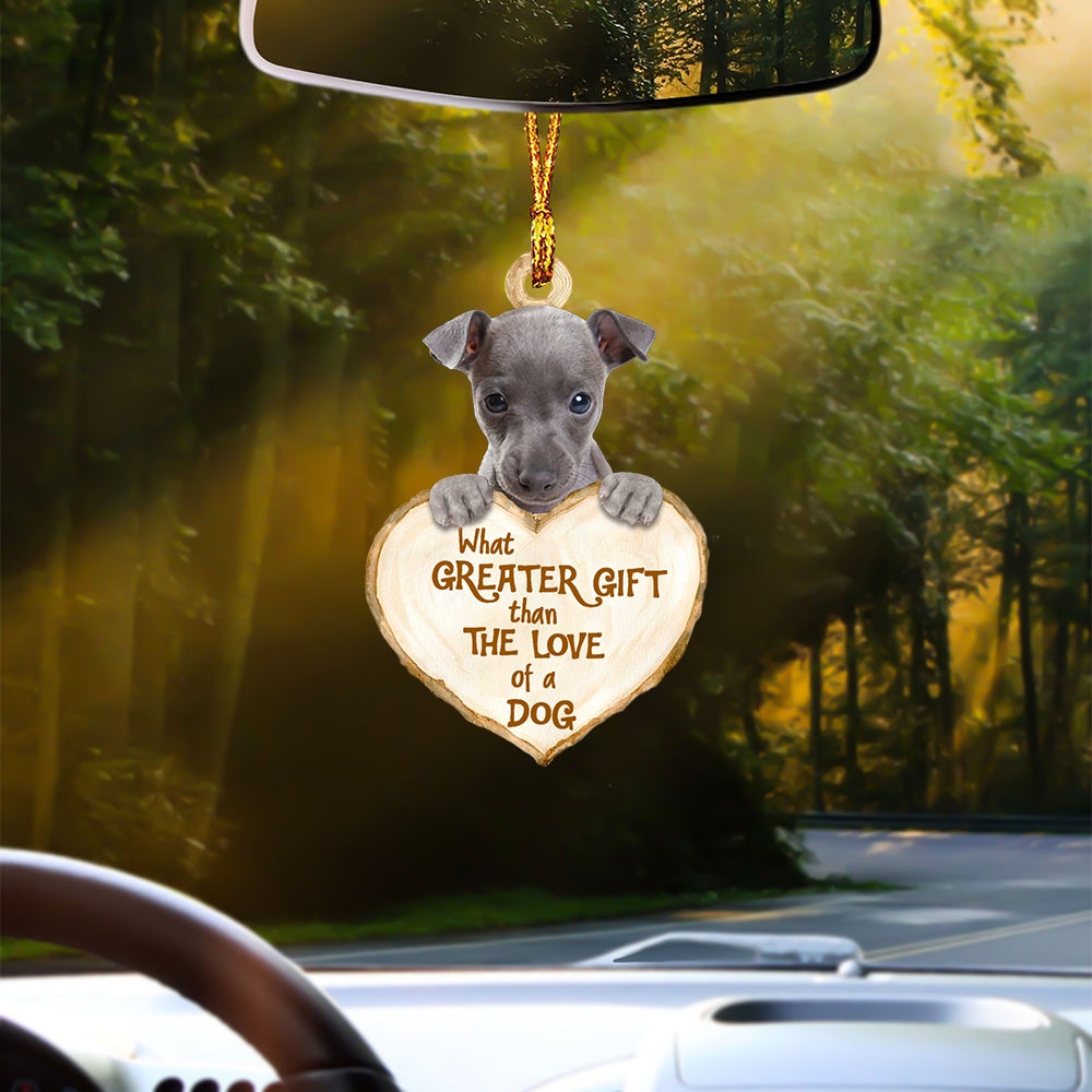 Italian Greyhound Greater Gift Car Hanging Ornament