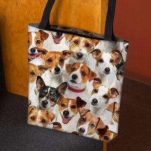 A  Bunch Of Jack Russell Terriers Tote Bag