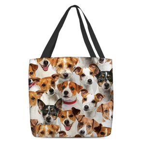 A  Bunch Of Jack Russell Terriers Tote Bag