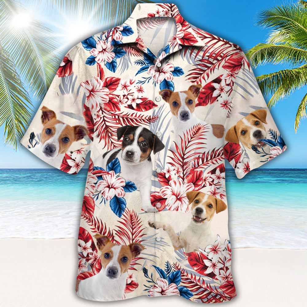 Jack Russell Terrier Hawaiian Shirt