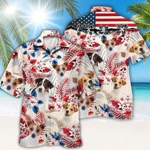 Jack Russell Terrier Hawaiian Shirt
