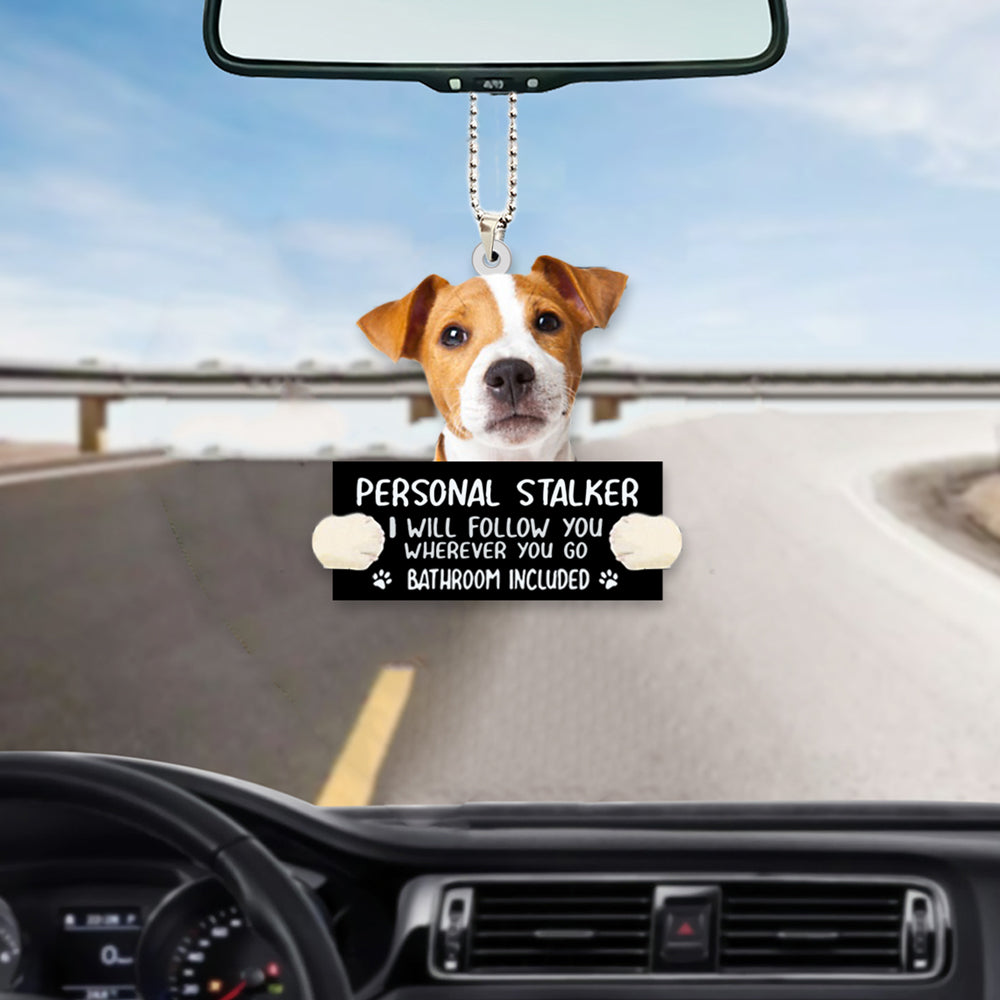 Jack Russell Terrier02Personal Stalker Car Hanging Ornament