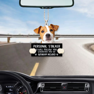 Jack Russell Terrier02Personal Stalker Car Hanging Ornament