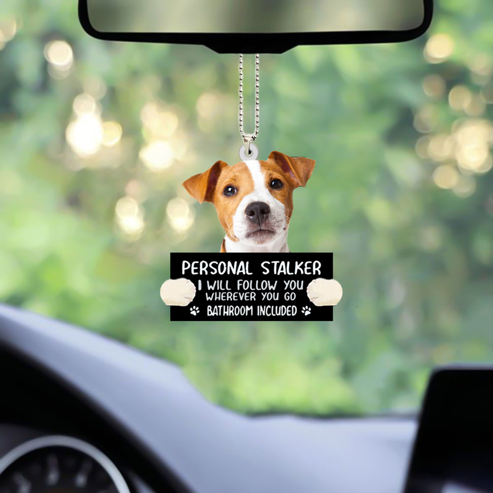 Jack Russell Terrier02Personal Stalker Car Hanging Ornament