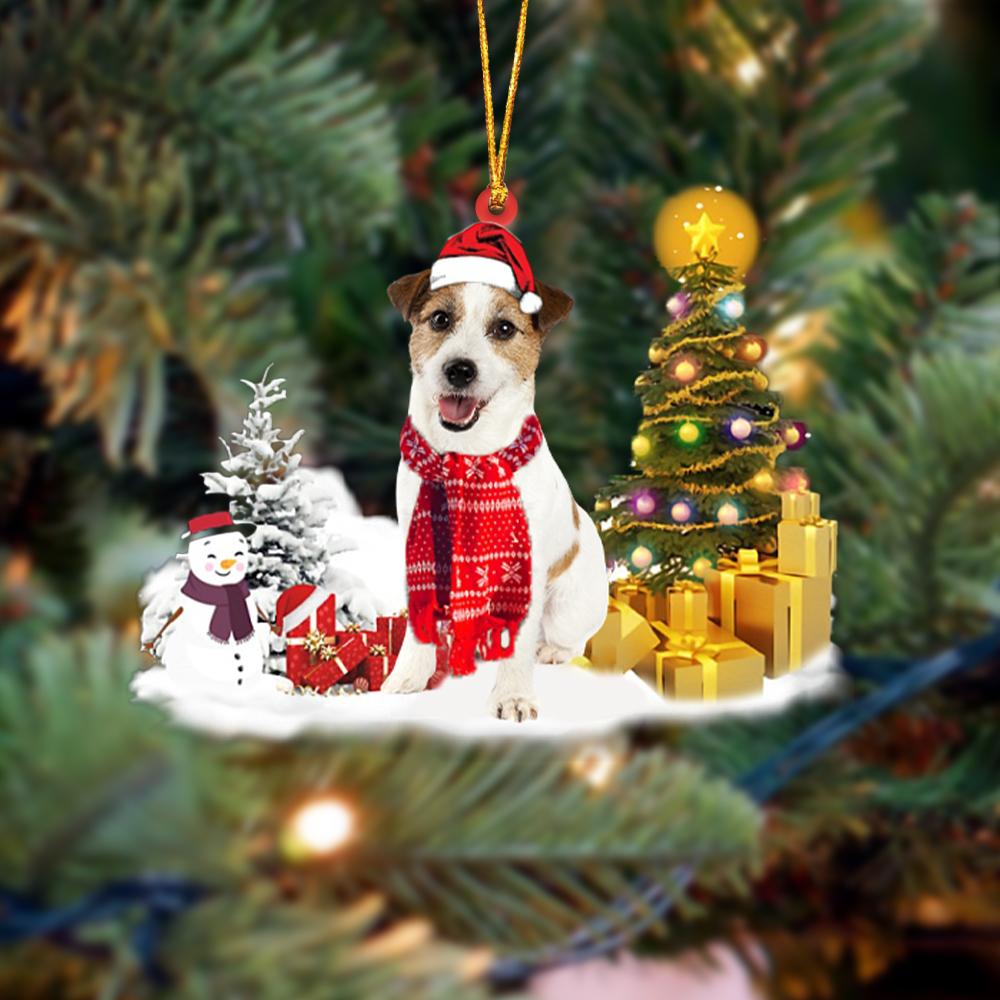 Jack Russell Terrier  Christmas Ornament