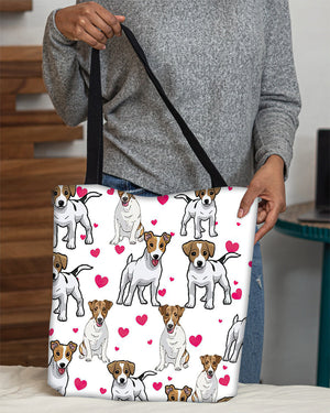 Cute Jack Russell Terrier Tote Bag