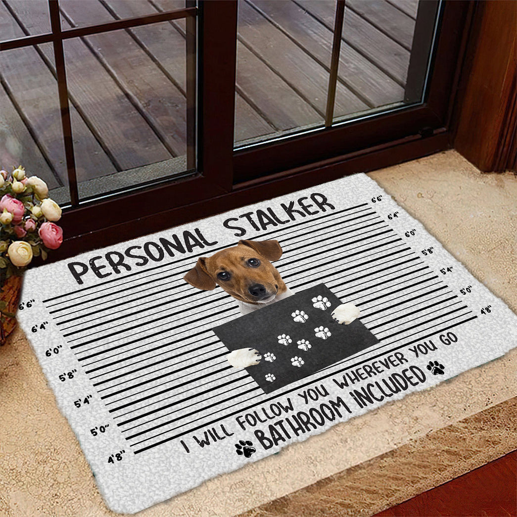 Jack Russell Terrier Personal Stalker Doormat