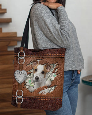Jack Russell Terrier Stylish Cloth Tote Bag