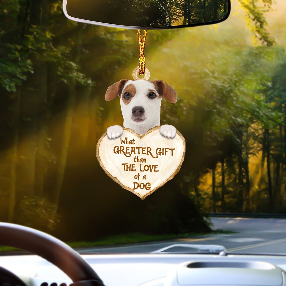 Jack Russell Terrier Greater Gift Car Hanging Ornament