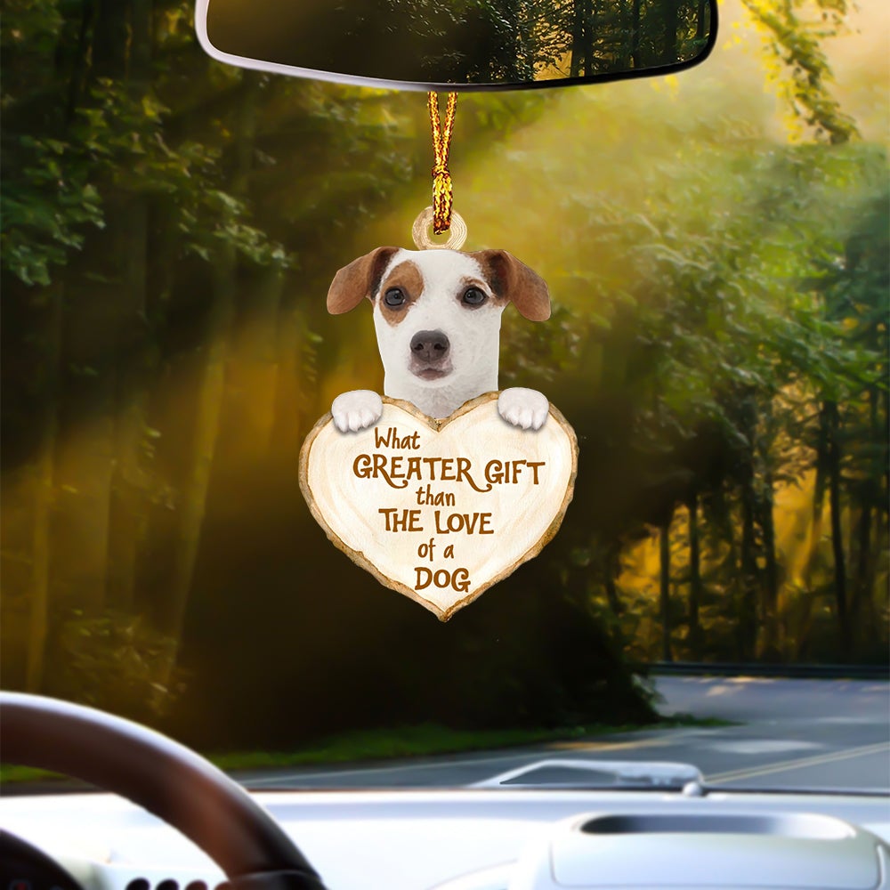 Jack Russell Terrier Greater Gift Car Hanging Ornament