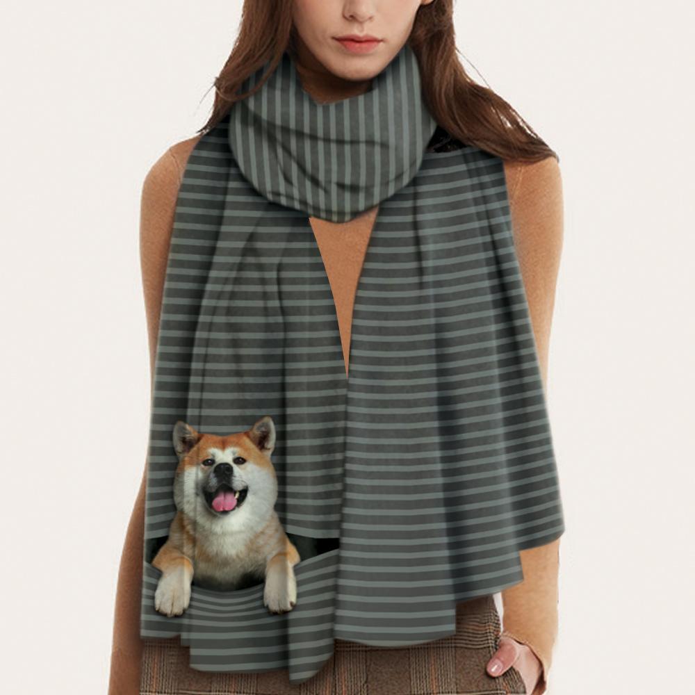 Keep You Warm - Akita Inu - Scarf V1