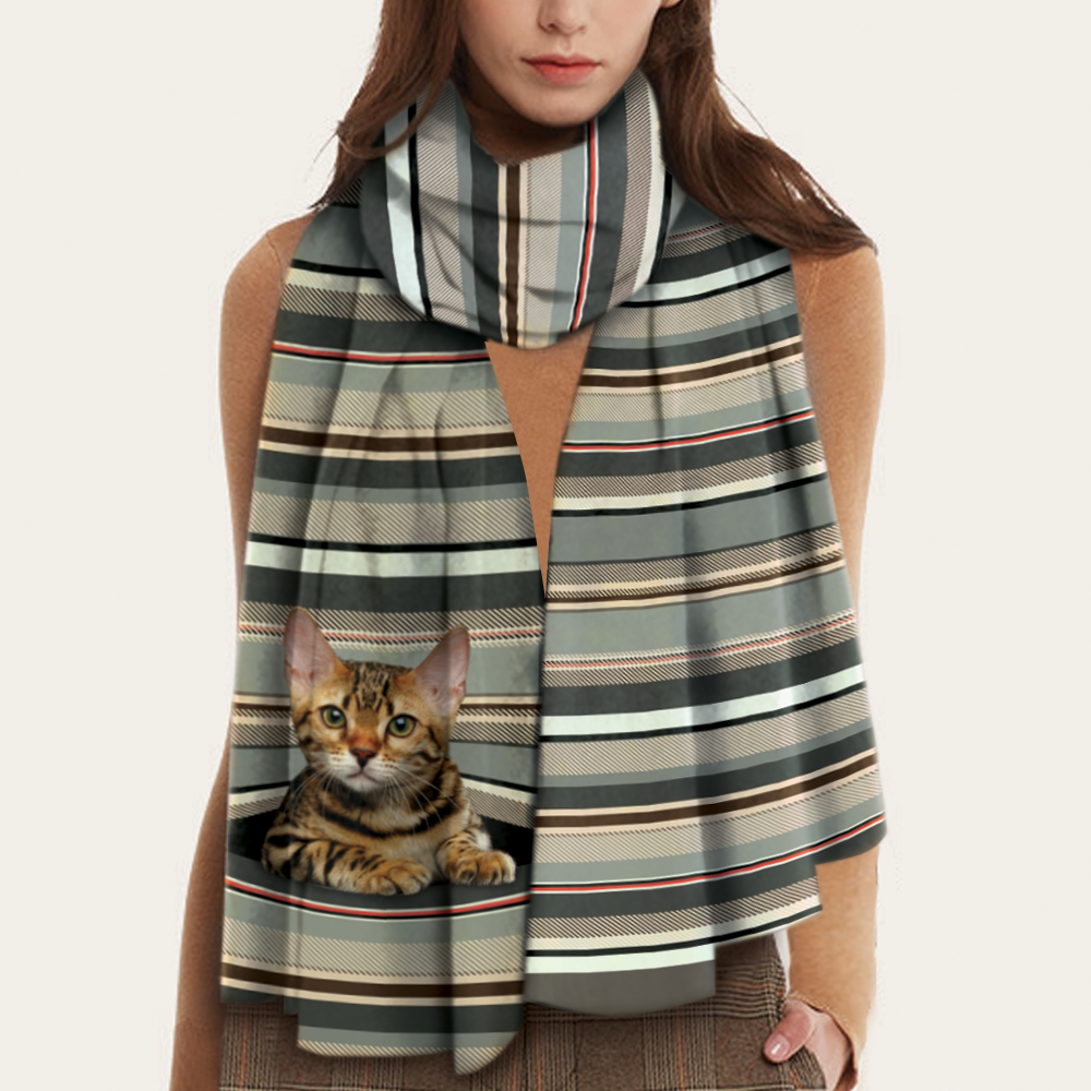 Keep You Warm - Bengal Cat - Scarf V1