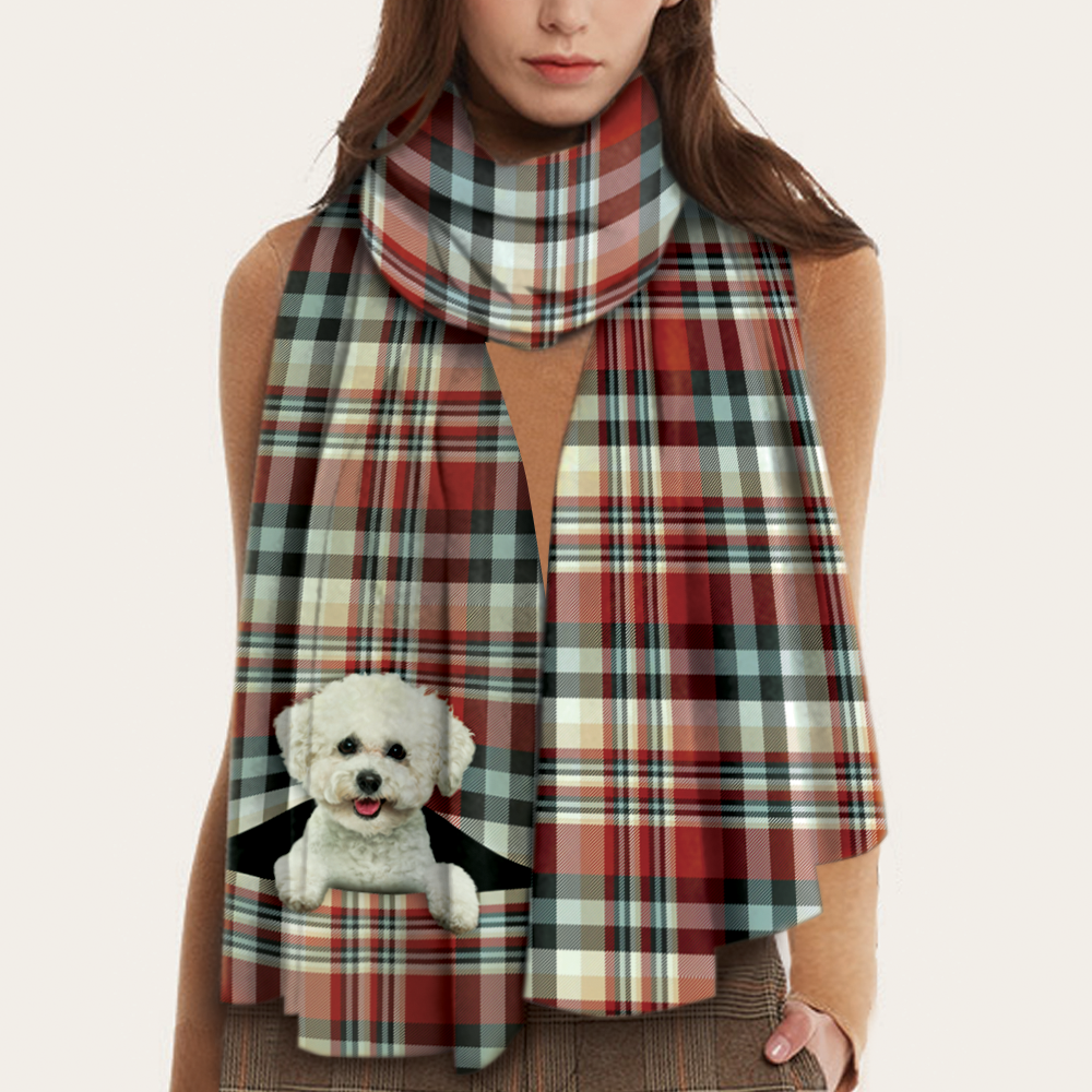 Keep You Warm - Bichon Frise - Scarf V1
