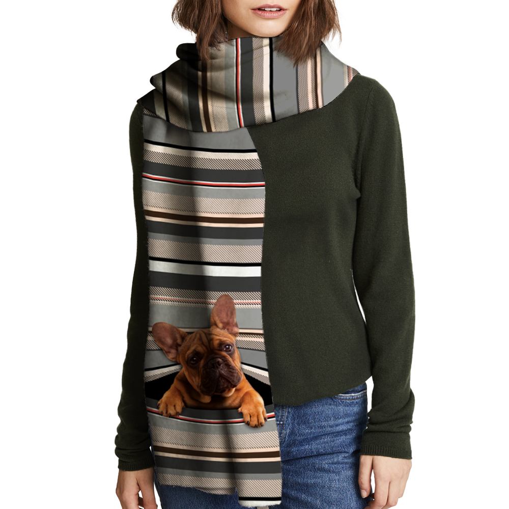 Keep You Warm - French Bulldog - Scarf V1