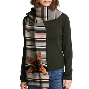 Keep You Warm - French Bulldog - Scarf V1