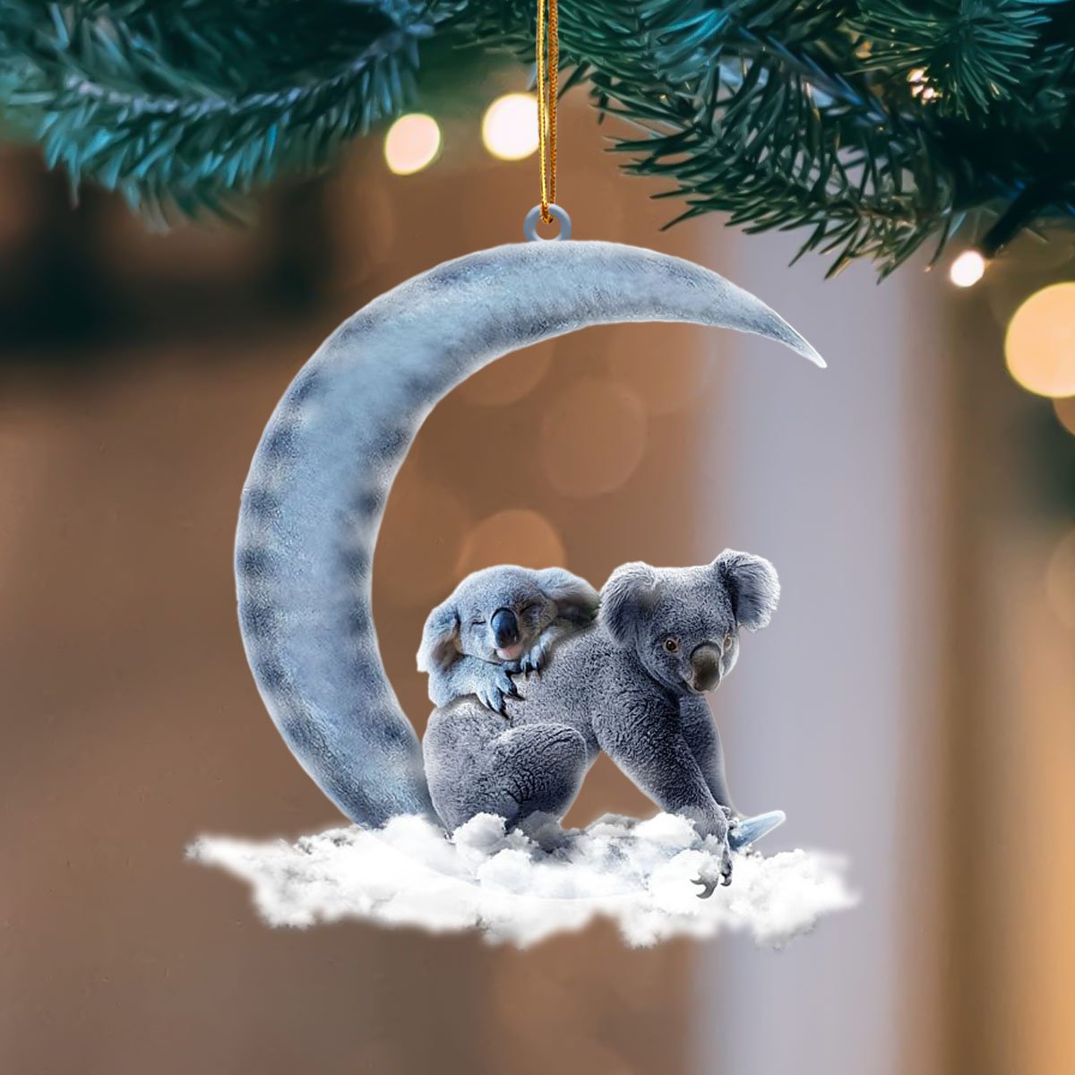 Koala Blue Moon Hanging Ornament