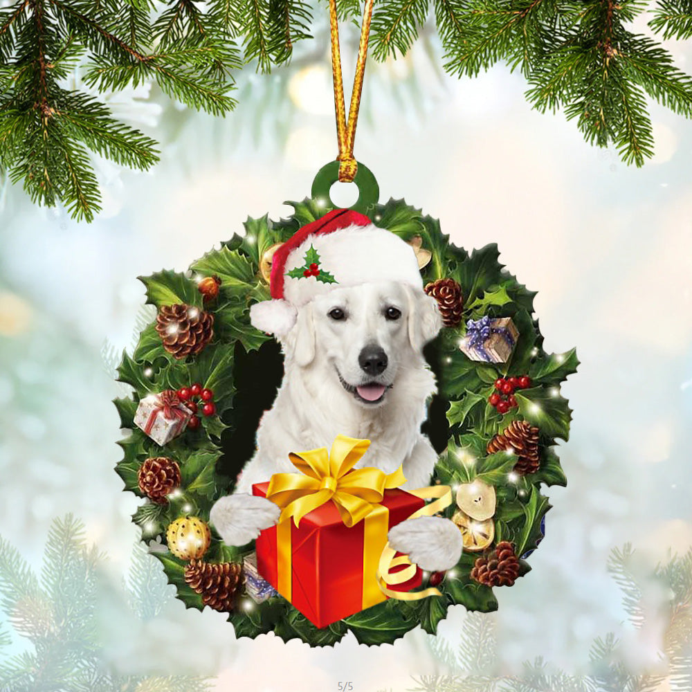 Kuvasz Christmas Gift Hanging Ornament