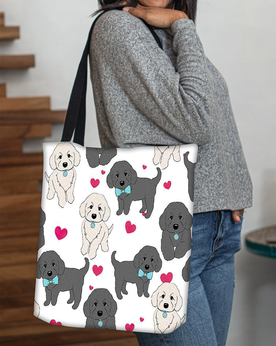 Cute Labradoodle Tote Bag