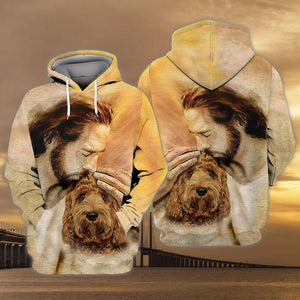 Labradoodle With God Unisex Hoodie