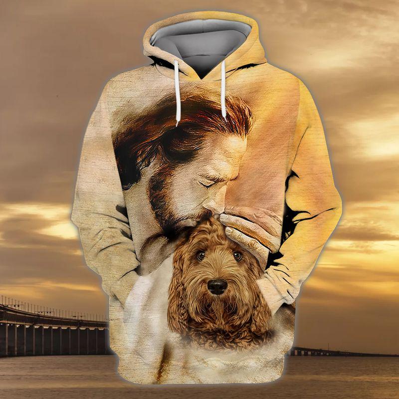 Labradoodle With God Unisex Hoodie