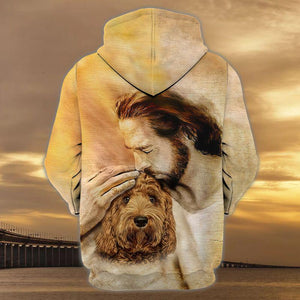 Labradoodle With God Unisex Hoodie