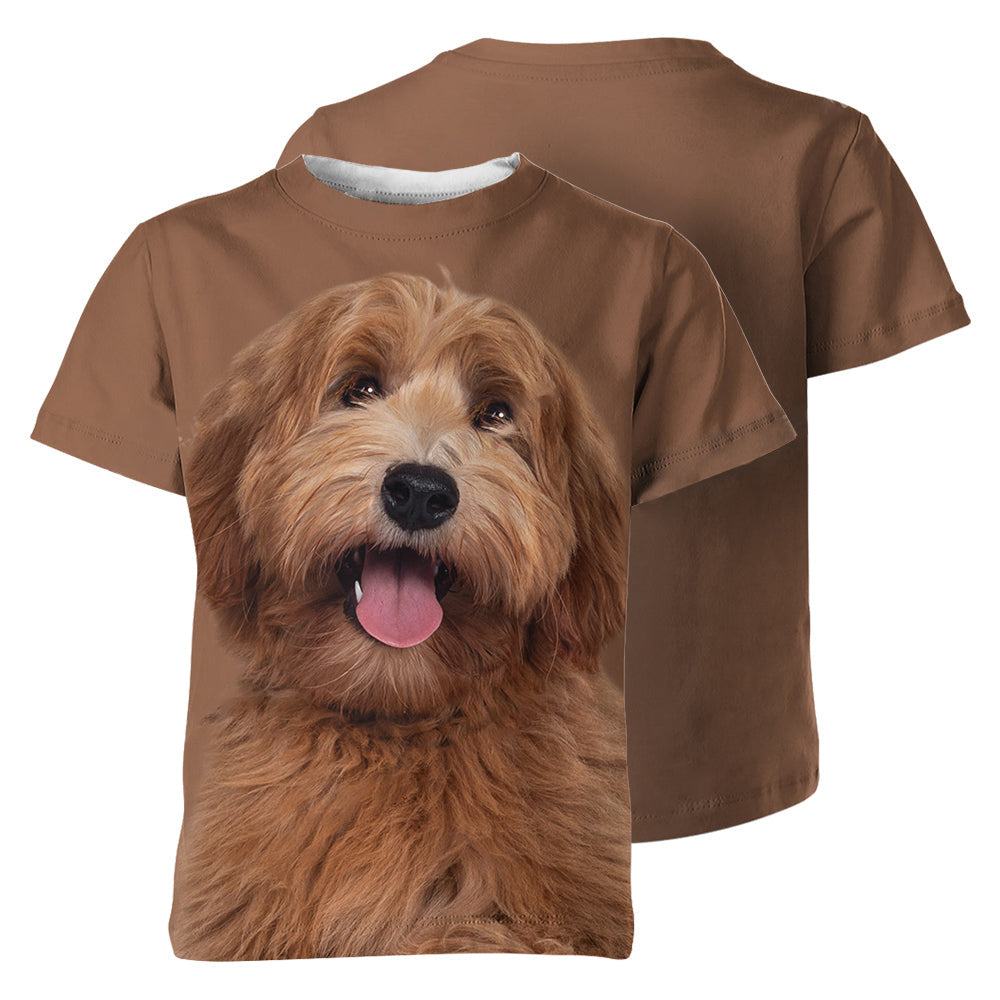 Labradoodle 3D Graphic Unisex T-shirt