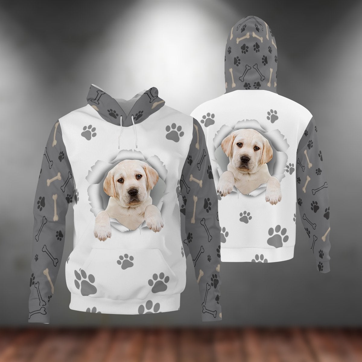 Labradoole-Paw Dog Unisex Hoodie