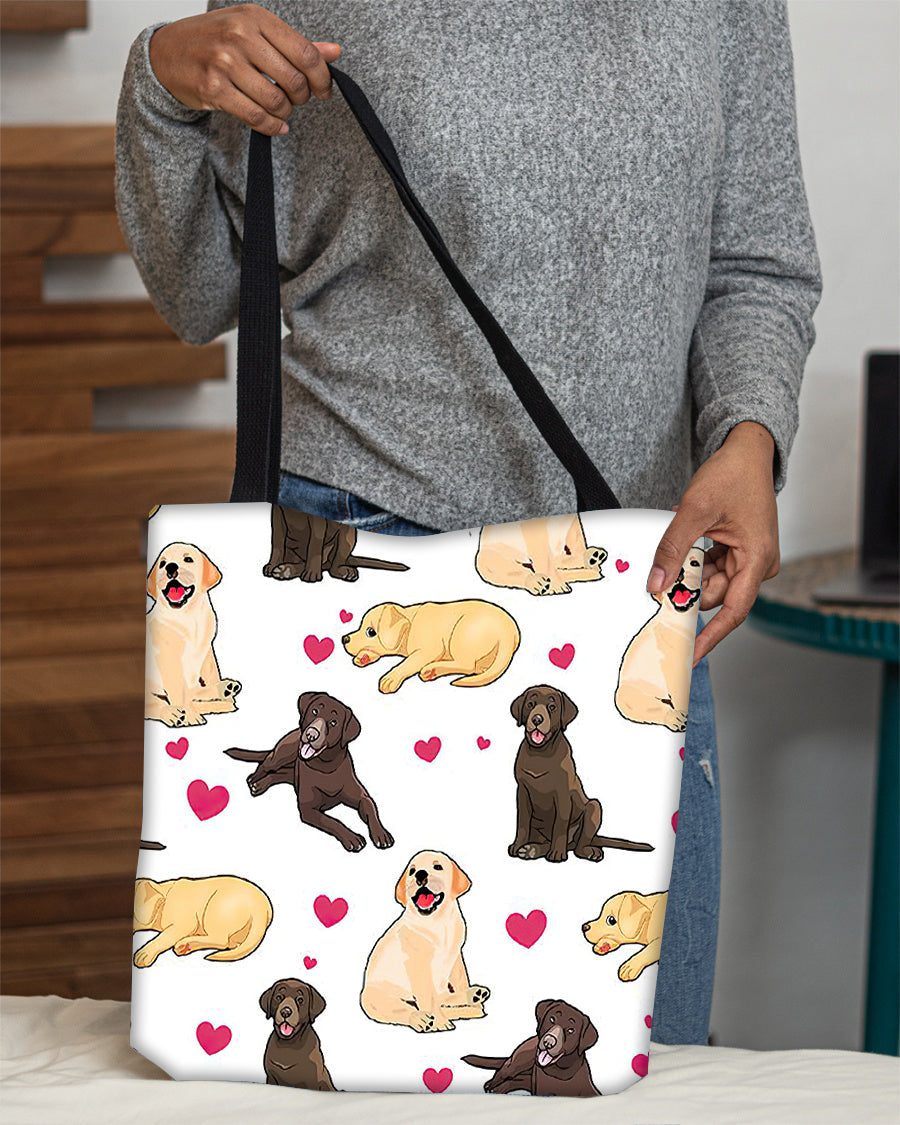 Cute Labrador Tote Bag