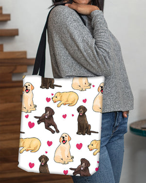 Cute Labrador Tote Bag