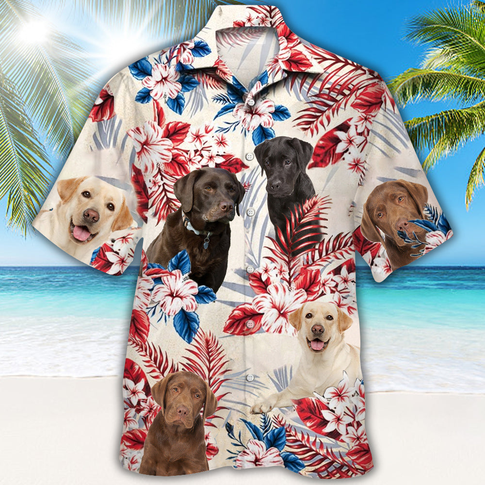 Labrador Retriever Hawaiian Shirt