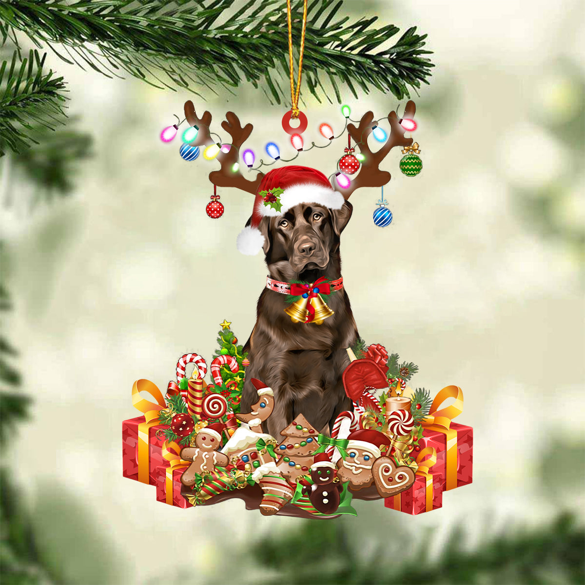 Labrador Retriever5 -2022 New Release Christmas Ornament