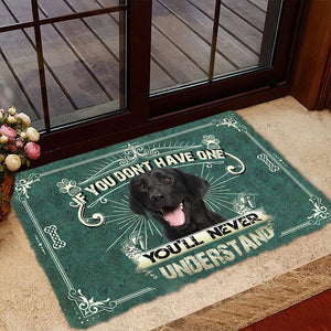 Have One Black Labrador Retriever Doormat