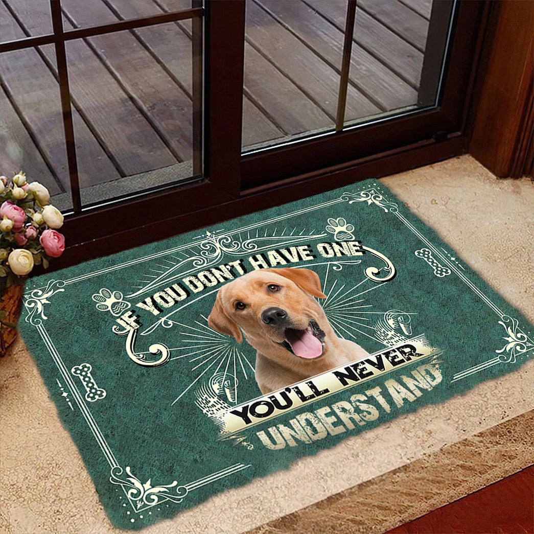 Have One Yellow Labrador Retriever Doormat