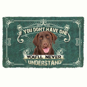 Have One Chocolate Labrador Retriever 02 Doormat
