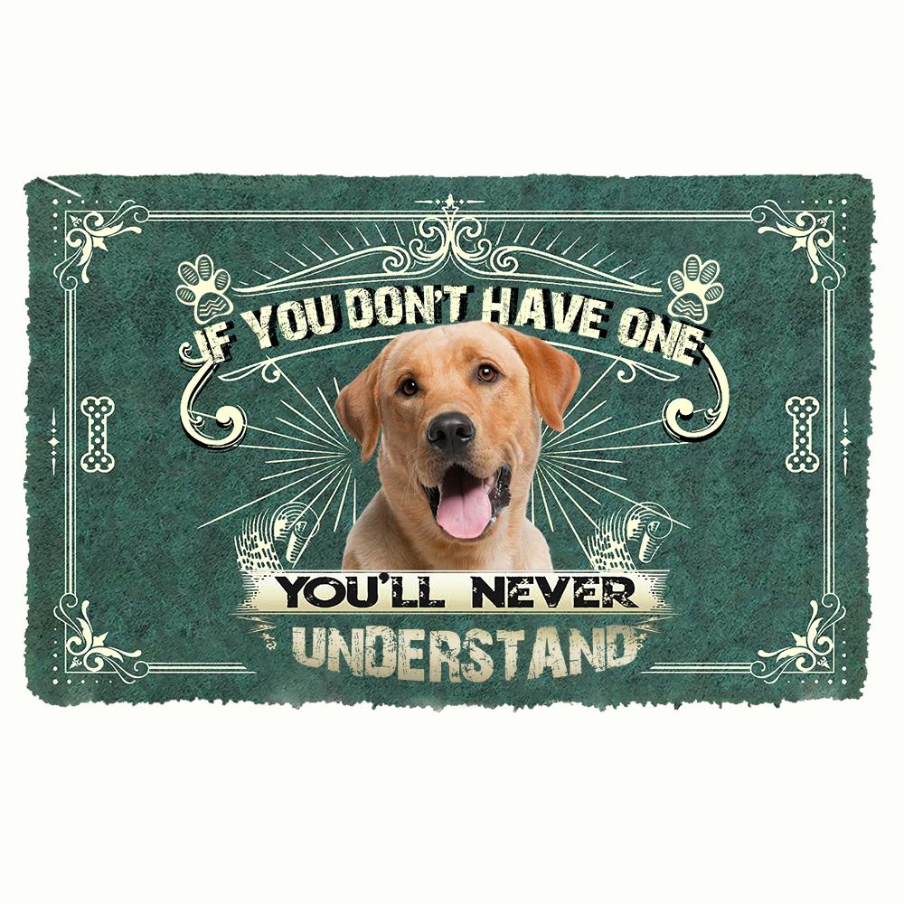 Have One Yellow Labrador Retriever Doormat