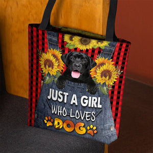 Labrador Retriever -Just A Girl Who Loves Dog Tote Bag