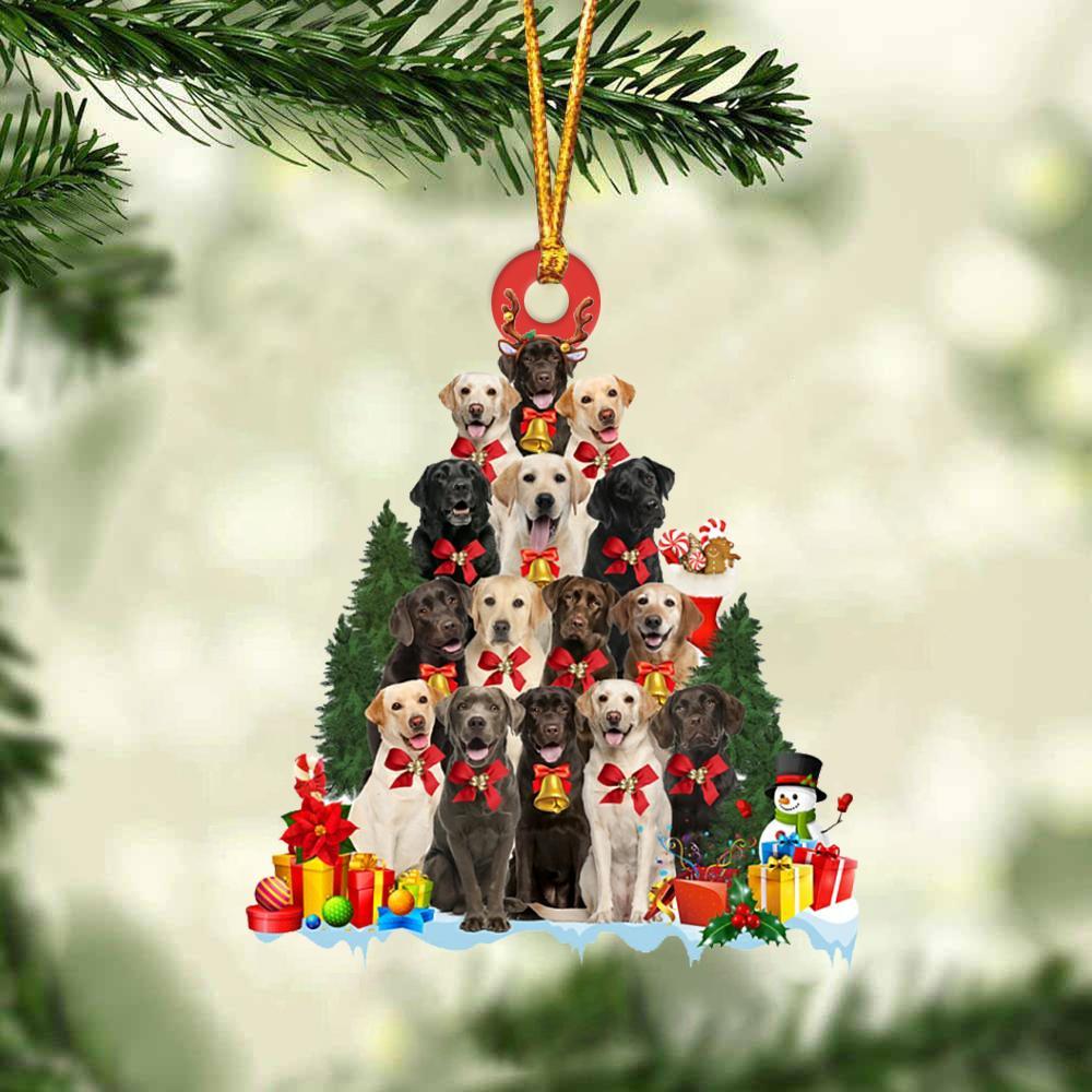 Labrador-Dog Christmas Tree Ornament