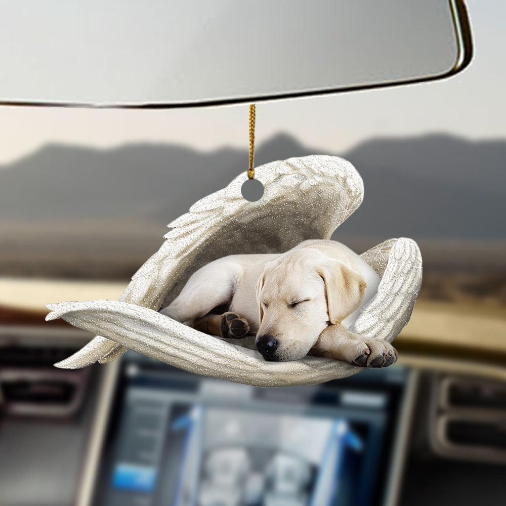 Labrador retriever Sleeping Angel Ornament Sleeping Angel Car Hanging Ornament